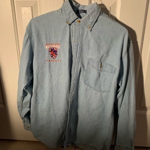 Vintage Men’s Denim Shirt Medium